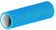 Burgerhout Hybalans Plus, flexibel kunststof kanaal blauw rol 50 meter