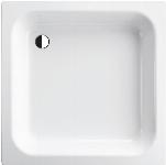 Bette BetteIntra, Douchebak, rechthoek, vlak, plaatstaal, 900 x 750 x 150mm (LxBxH), wit